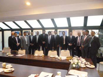 Meeting with the Deputy plantation Minister