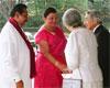 His Excellency Mahinda Rajapaksa, President of Sri Lanka had an audience with H.I.M. Emperor at the Imperial Palace.