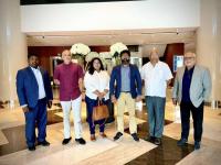 SLBCJ International Director Mr. Sajeev Rajaputhra had a meeting regarding the establishment of an International 
Federation of Business Councils