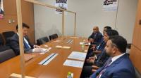SLBCJ Meeting with Parliamentary Member Yamaguchi San to Discuss the SLBCJ 20th Anniversary event on October 9th, 
2023.